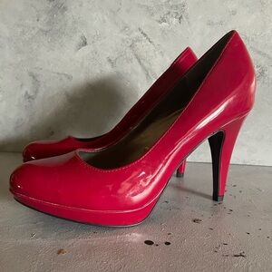 Worthington Jeans Pump Heels Red Size 8